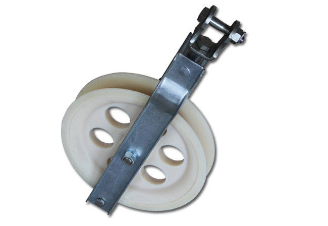 Tunggal Sheave Rope Pulley Block, 5-55kN Rated Load Wire Stringing Blocks