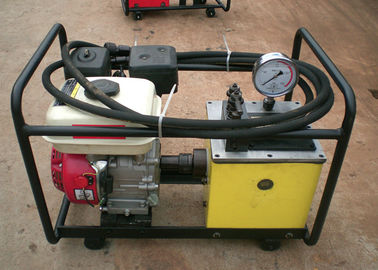 80Mpa High Pressure Hydraulic Oil Pump Dengan Bensin Mesin Untuk Power Supply