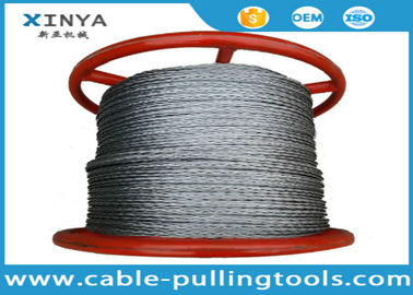 Anti Twisting Galvanized Braed Wire Rope Non Rotating 1000 Meter Per Reel