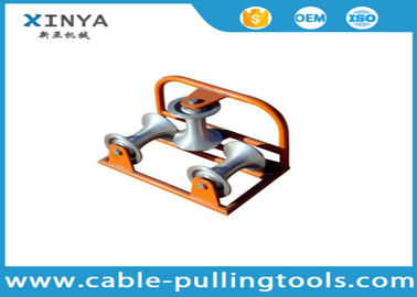 Roller sudut kabel dengan Aluminium Wheel untuk Cable Laying Proyek