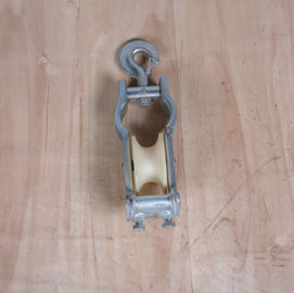 Kursi gantung dual purpose pulley merangkai blok detil SHC Dengan Roda Alloy Nylon / Aluminium