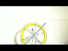 Panjang Fiberglass Serpent Fiber Kabel Saluran Rodder Push Rod Untuk Telekomunikasi Fiber Optic Cabel Pulling Dan