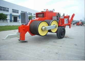 Penarik Hidraulik Dengan Mesin Diesel untuk konstruksi daya saluran transmisi SA-YQ180