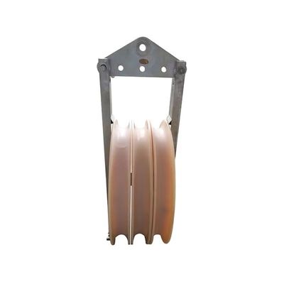 660 Series Stringing Conductor Pulley Blocks Diameter Besar OEM Tipe Timing yang dapat disesuaikan