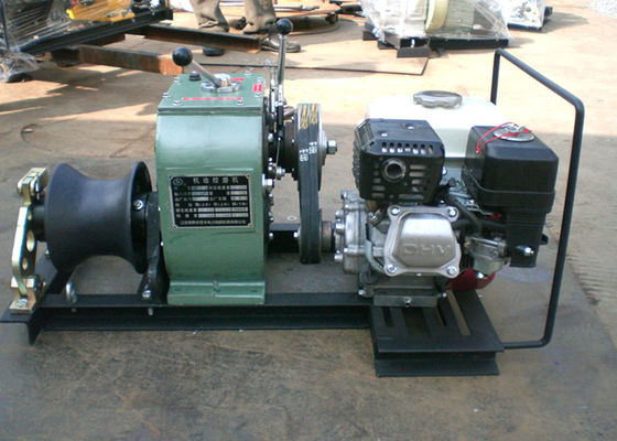 Beli 3 ton mesin bensin shaft-driven Capstan Winch untuk tugas berat kabel menarik online manufacture