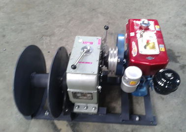 Beli Diesel Kabel Drum Kabel Winch Penarik Internet Kecepatan untuk Tower Ereksi 5 Ton online manufacture