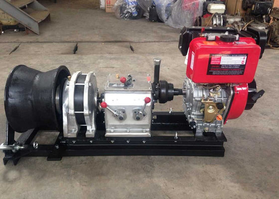 Beli 5 Ton Kapasitas Mesin Diesel Dipercepat Tinggi Wire Rope Winch untuk Heavy-Duty Pulling online manufacture