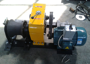 Beli 80 KN Engine Power Listrik Capstan Winch Untuk kabel Stringing online manufacture