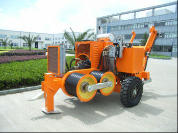 Beli Mesin Kabel Cummins Stringing Peralatan 90KN kabel hidrolik Penarik Winch online manufacture