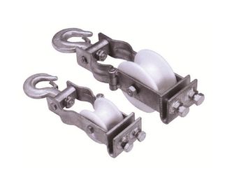 Beli Alat Transmisi Line Stringing Conductor Stringing Pulley Block untuk Kabel Udara online manufacture