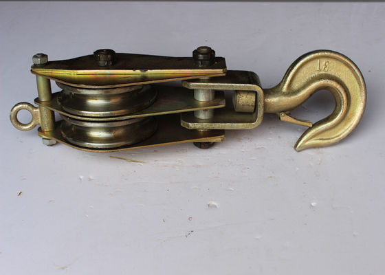 Beli 3 Ton Double Sheave Snatch Block dengan Konstruksi Baja untuk Heavy-Duty Lifting dan Rigging online manufacture