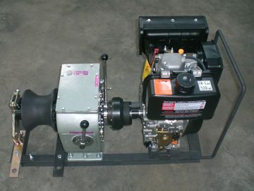Beli Kecepatan tinggi 3 Ton Mesin Diesel Winch / Hoist Capstan Rope Winch online manufacture