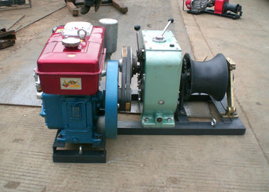 Beli 50 KN Mesin Diesel Kabel Winch Penarik Berat Ringan di Kecepatan Cepat online manufacture