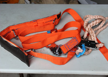 Beli Tinggi kegigihan Polyester Full Body Safety Belt dengan Keselamatan Rope / lanyard online manufacture