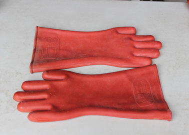 Beli Sarung Tangan Isolasi Lateks Tinggi / Tegangan Rendah, Sarung Tangan Keselamatan Listrik online manufacture