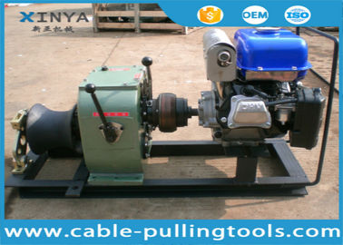 Beli 3 Ton kabel drum winch hoist dengan tenaga mesin Yamaha / kabel Menarik Peralatan online manufacture