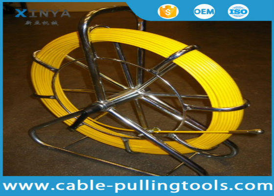 Beli Batang Dorong Tarik Fiberglass Ringan 6mm dengan Lapisan Polyethylene Kepadatan Tinggi dan Inti Fiberglass untuk Penarikan Kabel online manufacture