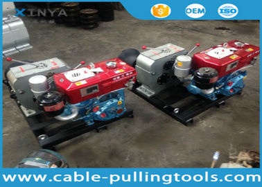 Beli 5T Air Cooled Diesel Engine Cable Winch Puller untuk Tower Erection online manufacture