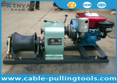 Beli Volume Kecil 5 Ton Mesin Diesel Didukung Winch untuk kabel Menarik Dengan Belt Driven online manufacture