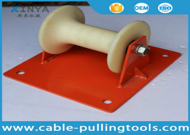 Beli Garis Lurus Electric Cable Menarik Roller Dengan Nylon Wheel untuk Kabel Bawah Tanah Peletakan online manufacture