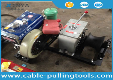 Beli Penarik Winch Kabel yang Aman Dan Andal Untuk Ereksi Menara, Winch Tenaga Diesel 3T online manufacture