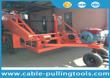 Beli Fungsi 5T multi penuh kabel Drum Trailer Perangkat Lain Dengan Air Cooled Mesin Diesel online manufacture