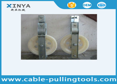 Beli Nylon Sheave Stringing Pulley Block Transmission Line Merangkai Alat Dengan 10kn Kapasitas Angkut untuk 95-120mm2 Konduktor online manufacture