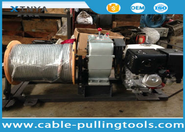 Beli Honda Gas Engine Didukung Winch kabel Menarik Alat Dengan 300M Wire Rope online manufacture