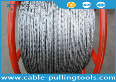 Beli Anti Twist Galvanized Steel Rope Untuk Kabel Menarik Selama Overhead Line Tranmission online manufacture
