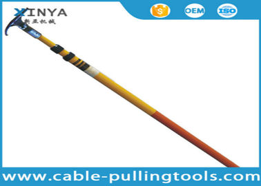 Beli Mudah Pemeliharaan Fiberglass Telescopic High Voltage Hot Stick Dengan Panjang 3 - 12 Meter online manufacture