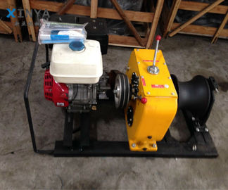 Beli 8 Ton HONDA Mesin Bensin Bertenaga Kabel Winch Penarik / Mengangkat Winch online manufacture