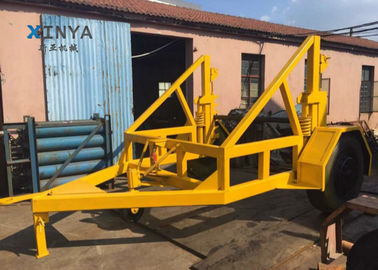 Beli 5 Ton Cable Drum Carriage, Trailer Reel Kabel Dengan Sistem Rem Over Run online manufacture