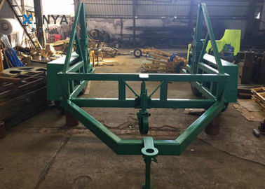 Beli Alat Kabel Bawah Tanah 12 Ton Kabel Drum Carrier Cable Reel Trailer Dengan Axis Bar online manufacture
