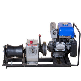Beli Gas Powered Winch Portable Cable Pulling Machine Capacity 1 Ton Cbale Winch online manufacture