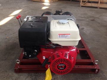 Beli 5tons Double Capstan Drum Winch Dengan Trailer Bisa Cocok Honda / Yamaha Bensin Engine online manufacture