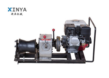 Beli 1 Ton Honda Engine Kompak Kabel Listrik Winch Puller ke Stringing Wire online manufacture