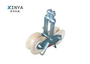 Beli Double Sheave Stringing Pulley Blocks untuk Kabel String Selama Saluran Tranmisi Daya online manufacture