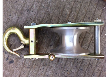 Beli Kabel Pulley Block Dan Tackle Satu Sheave Transmission Line Merangkai Alat Untuk kabel Hanging online manufacture