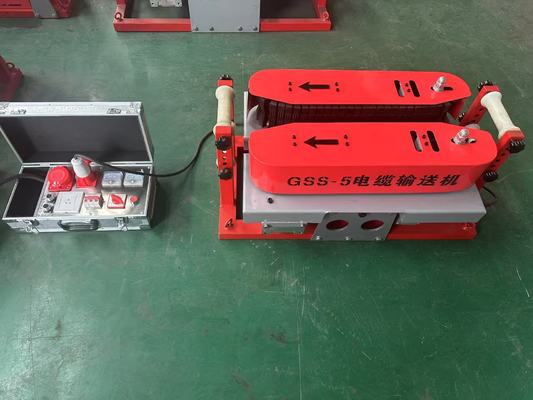Beli DSJ 180 Electric Cable Pulling Machine with 1KN Capacity for 30-200mm Cables and 6/8 Pulling Speed online manufacture