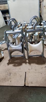 Beli Heavy Duty Cable Pulling Roller with 120x58mm Wheel Size and High Load Capacity for Durable Construction online manufacture