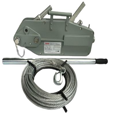 Beli 0.8Ton Capacity Manual Lever Winch with 20M Lifting Height and 1 Year Warranty for Construction Hoist online manufacture