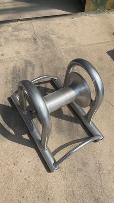 Beli 10KN Nominal Load Heavy-Duty Aluminium Straight Line Cable Roller untuk menarik kawat halus di bawah tanah & instalasi kabel udara online manufacture