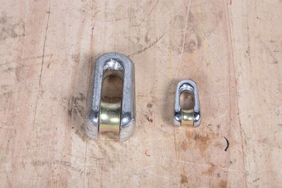 Beli 50kN Heavy-Duty Pilot Wire Connector dengan desain U-Shaped Reinforced dan baja paduan berkualitas tinggi untuk menarik kabel yang aman online manufacture