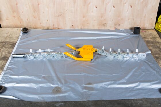 Beli 100kN Load Capacity Balancing Running Board for Triple-Bundle Conductors - Heavy-Duty Line Stringing Guide Tool online manufacture