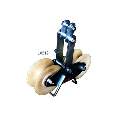 Beli Double Sheave Stringing Block with 25 KN Rated Load and MC Nylon or Aluminum Sheaves for Smooth Ball-Bearing Operation online manufacture