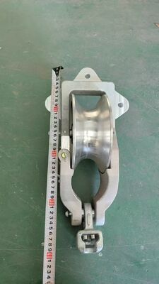 Beli Roller Daya Blok Universal SH10TY dengan Beban Terukur 10KN dan Roda Aluminium untuk Penarikan Saluran Listrik Overhead yang Ringkas & Portabel online manufacture