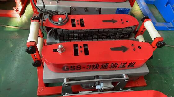 Beli Konveyor Kabel Cepat GSS-3 dengan Perlindungan Roda Karet Kekuatan 8000N dan Penggerak Motor Ganda untuk Pemasangan Kabel Jarak Jauh online manufacture