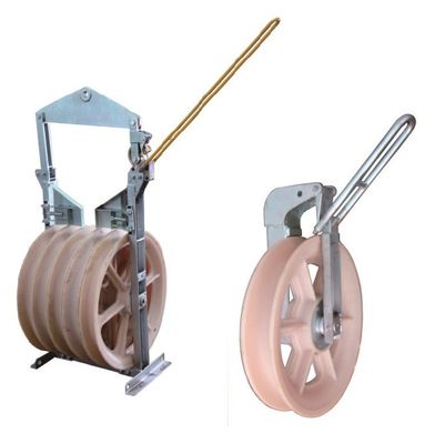 Beli 660mm Dia Wheels Helicopter Stringing Blocks Untuk Pilot Wire Rope online manufacture