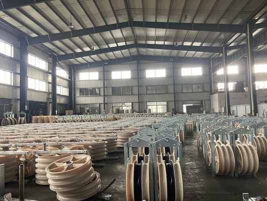822MM CABLE DIAMETER LARGE PULLEY BLOCK BLOCKS stringing