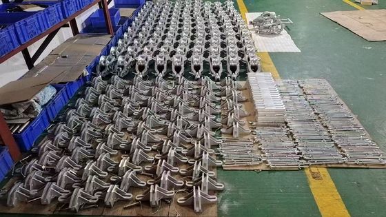 Crossarm dipasang transmisi Stringing blok Stringing peralatan aksesoris